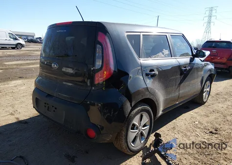 2015 Kia Soul из США, поврежденный, VIN KNDJN2A20F7786352
